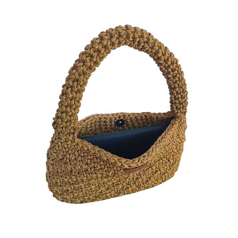 Bolsa de Crochê em fio náutico 3 Bolsa de Crochê em fio náutico - Imagem 3