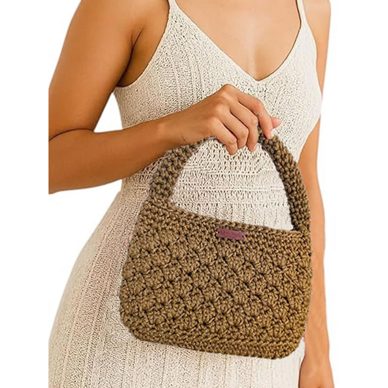 Bolsa de Crochê em fio náutico 5 Bolsa de Crochê em fio náutico - Imagem 5