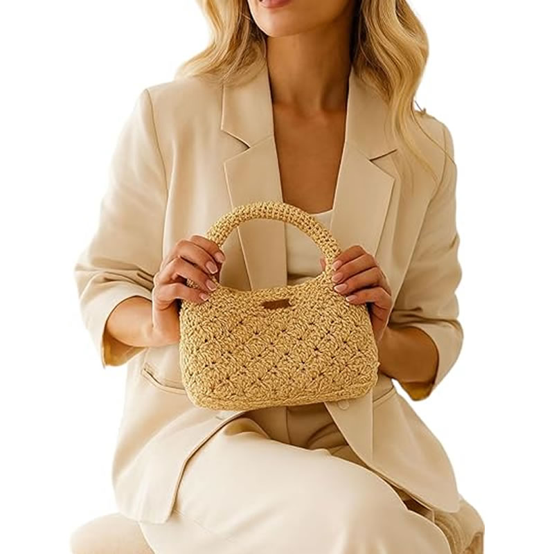 Bolsa de Crochê em fio náutico 4 Bolsa de Crochê em fio náutico - Imagem 4
