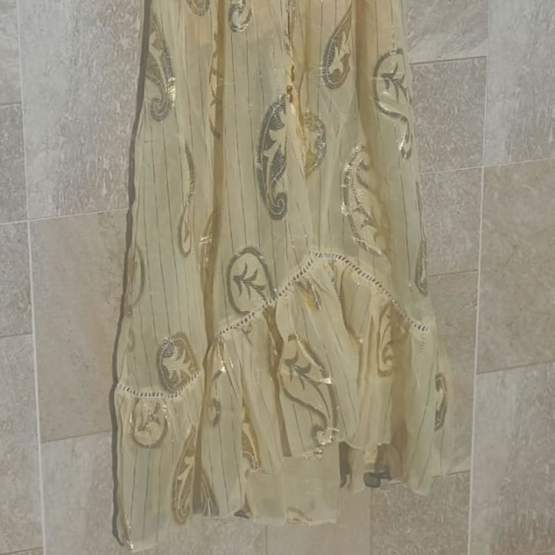 Vestido Indiano Amarelo 5 Vestido Indiano Amarelo - Imagem 5
