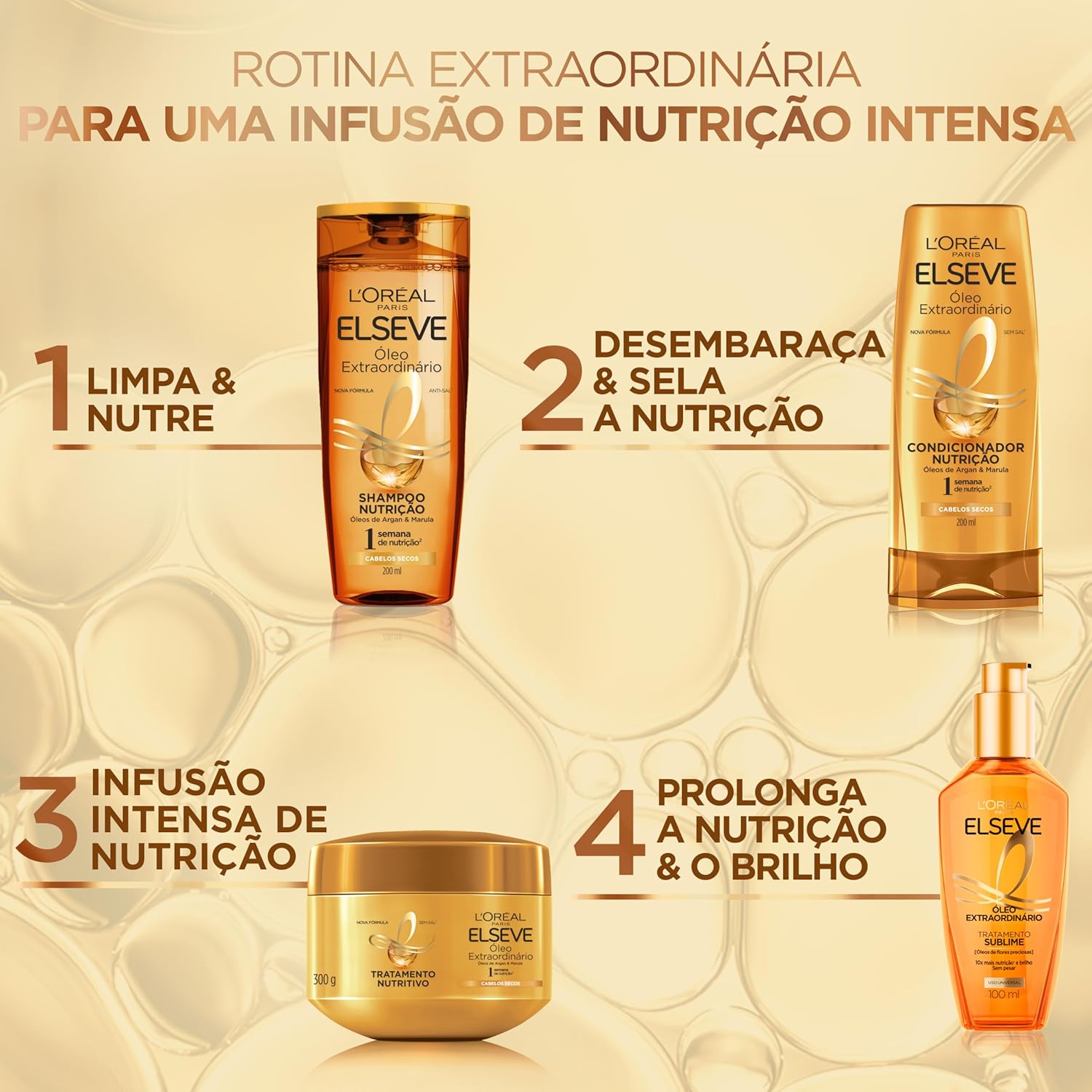L'Oréal Paris Elseve Óleo Extraordinário Finalizador Capilar 7 L'Oréal Paris Elseve Óleo Extraordinário Finalizador Capilar - Imagem 7