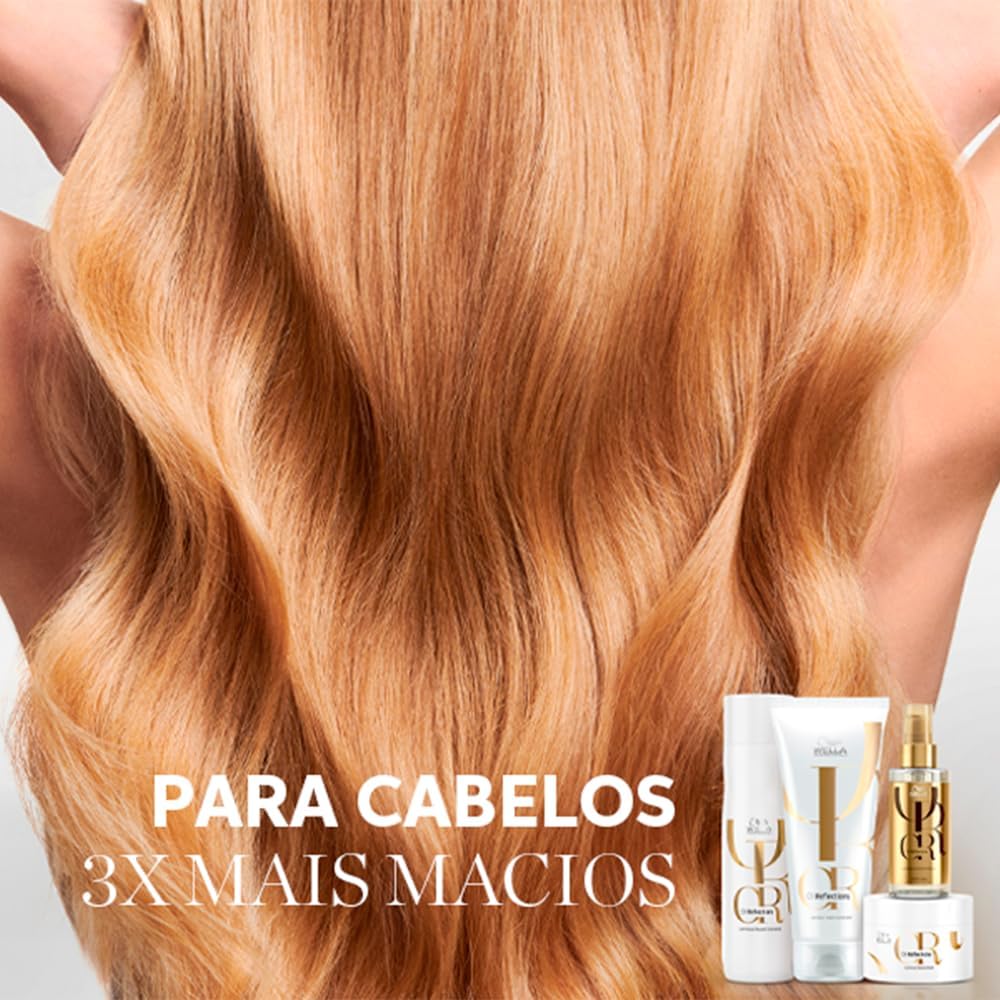 Óleo Capilar Oil Reflections Wella Professionals 100 ml 8 Óleo Capilar Oil Reflections Wella Professionals 100 ml - Imagem 8