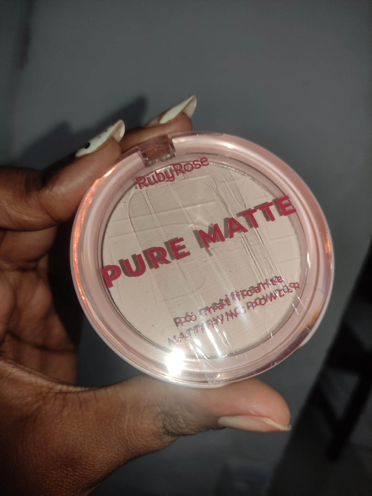 Pure Matte Ruby Rose Pó Compacto Matificante Hbm402 Radiant Kiss 3 Pure Matte Ruby Rose Pó Compacto Matificante Hbm402 Radiant Kiss - Imagem 3