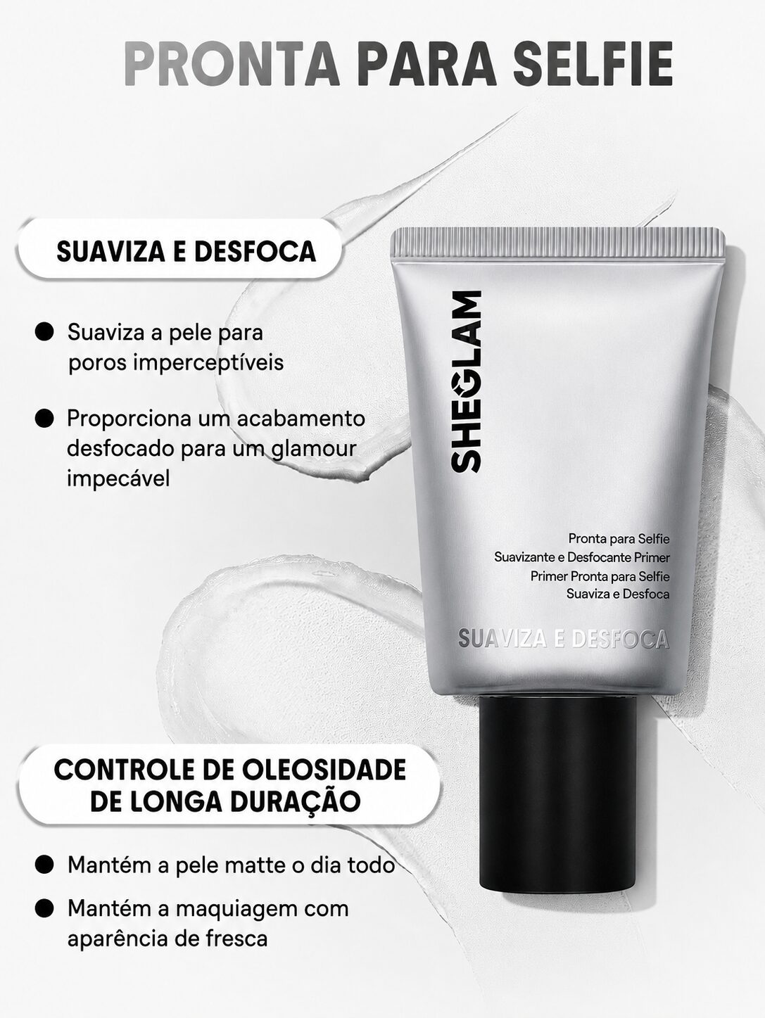 SHEGLAM Camera On Suavizante & Desfocante Primer 5 SHEGLAM Camera On Suavizante & Desfocante Primer - Imagem 5