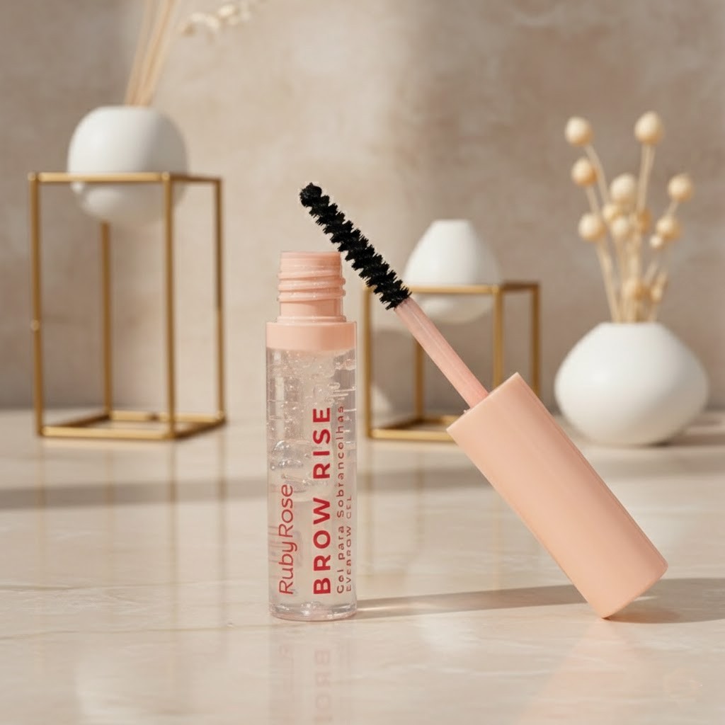 Gel Para Sobrancelhas Ruby Rose Brow Rise Alta Fixação 8,3g 4 Gel Para Sobrancelhas Ruby Rose Brow Rise Alta Fixação 8,3g - Imagem 4
