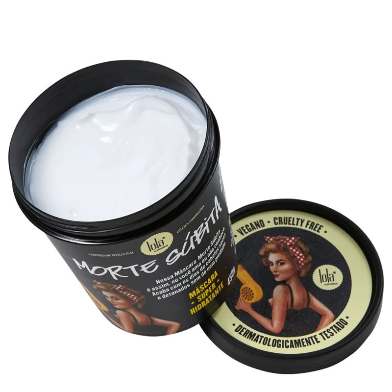 Lola Cosmetics Morte Súbita Máscara Super Hidratante 450g 4 Lola Cosmetics Morte Súbita Máscara Super Hidratante 450g - Imagem 4